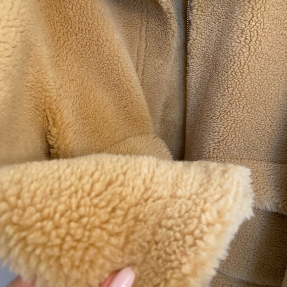 ZARA TEDDY COAT - Picture 3 of 4